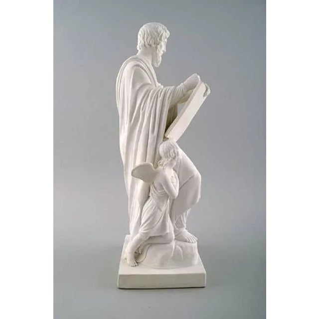 Biscuit Figure of Apostle after Thorvaldsen from Bing & Grondahl, Late 19th Century For Sale - Image 6 of 7