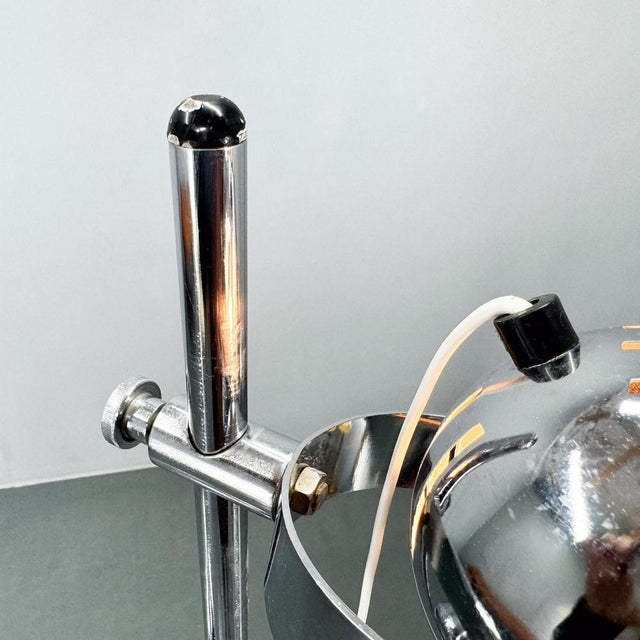 Gold Mid-Century Floor Lamp by Stanislav Indra, 1970s For Sale - Image 8 of 13