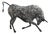 Monumental Recycled Metal Bull Sculpture by Azele Studio For Sale