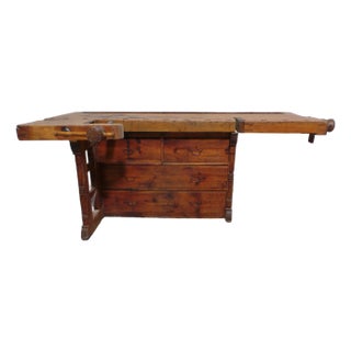 Swedish Carpenters Work Bench For Sale