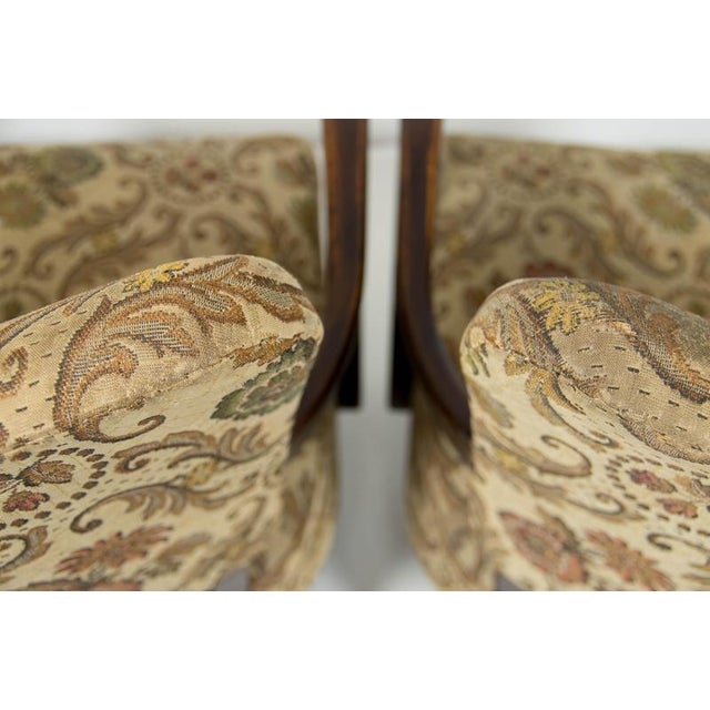 Art Deco H-237 Armchairs attributed to Jindřich Halabala, Czech Republic, 1930s, Set of 2 For Sale - Image 10 of 13