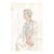 Myriam Cahn FMan in a Striped Blazer Painting For Sale
