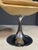 Beige Swivel Chairs with Chrome Pedestal Bases, France, 1970s, Set of 2 For Sale - Image 9 of 15