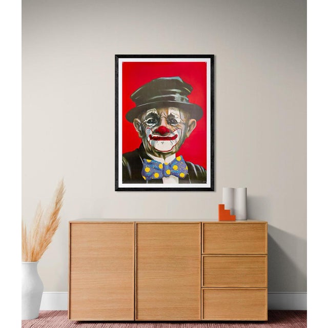 Paper Clown Original Olympic Poster by Andrzej Pągowski, 1983 For Sale - Image 7 of 9