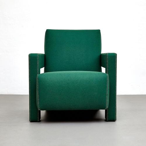 Mid-Century Modern Utrecht Armchair by Gerrit Rietveld for Cassina For Sale - Image 10 of 18