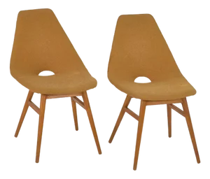 Set of Vintage Decorative Chairs, 1950