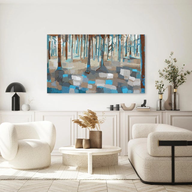 Brown "Hidden Place" Original Artwork by Dana Cowie For Sale - Image 8 of 10