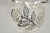 Art Nouveau Vintage Art Nouveau Floral Sterling Silver Overlay Glass Footed Water Pitcher For Sale - Image 3 of 12