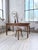 1950s Farmhouse Table with Tapered Cherrywood Legs, 1950s For Sale - Image 5 of 18