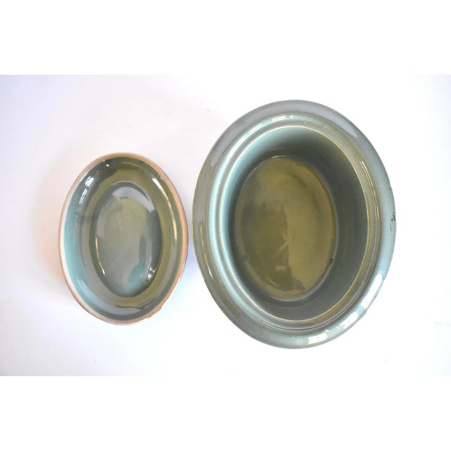 Mid 20th Century Mid-Century Red Wing Pottery Casserole Baking Dish For Sale - Image 5 of 9