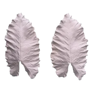 Alocasia Leaf Sconces by Julio Jimenez - Set of 2