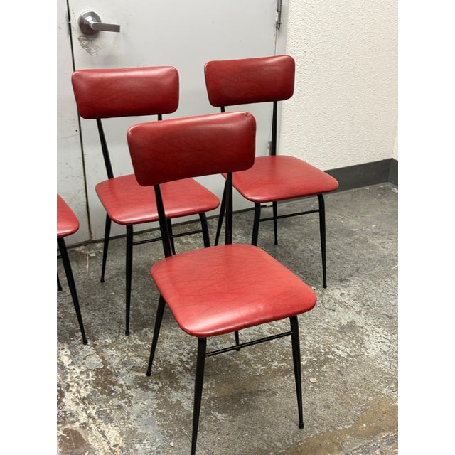 Italian Circa 1930's Modernist Dining Chairs, Set of Four For Sale - Image 12 of 12