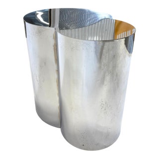 Chrome "Cloud" Side Table Attributed to John Stefanidis For Sale