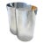 Chrome "Cloud" Side Table Attributed to John Stefanidis For Sale