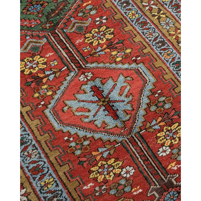 Vintage Circa 1940 Runner 3ft 4in X 14ft 5in For Sale - Image 15 of 15
