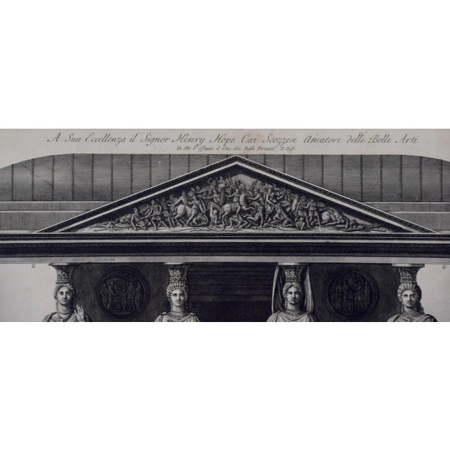 Piranesi Etching of Ancient Roman Architectural Objects, "A Sua Eccellenza", 1778 For Sale In San Francisco - Image 6 of 11