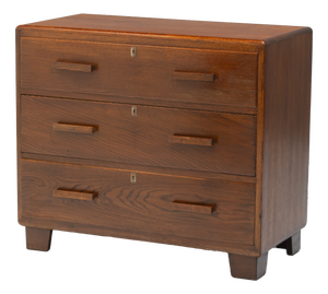 Art Deco Style Oak Chest, 1950