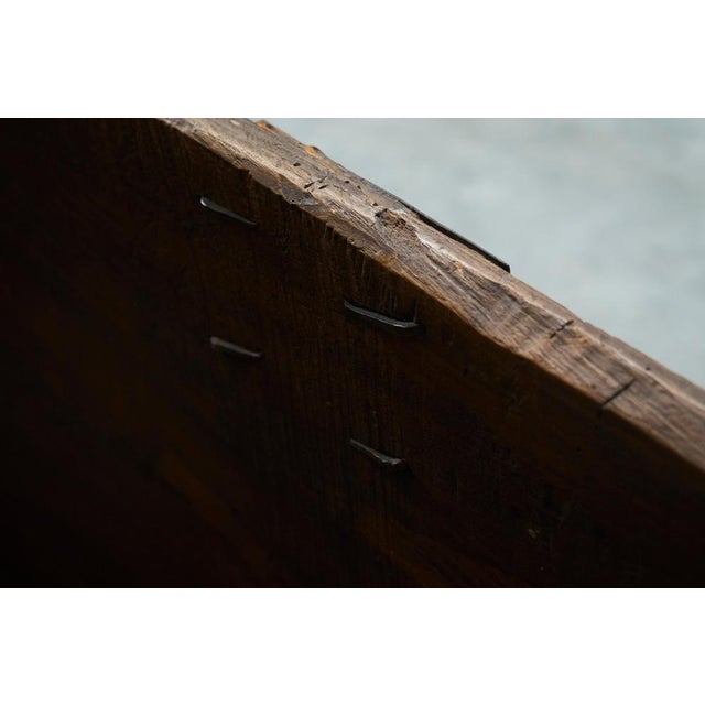 Chest in Oak and Wrought Iron, Early 18th Century For Sale - Image 16 of 18