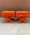 1970s Pair of Billy Baldwin Style X Bench Ottomans For Sale - Image 12 of 12