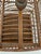 Vintage Mid Century Asian Bamboo Bird Cage For Sale - Image 4 of 12