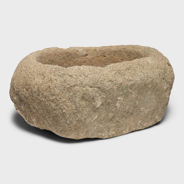 Mid 19th Century Chinese Oblong Stone Trough, C. 1850 For Sale - Image 5 of 5