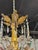 19th Century Italian Tuscan Giltwood and Crystal Chandelier For Sale - Image 10 of 10