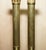 Antique Victorian Marble & Brass Roman Grand Tour Statue Columns Pillars, Set of 2 For Sale - Image 14 of 18