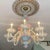 1977 Vetreria Artistica Stefano Murano 36” Pastel Opalescent Floral Chandelier For Sale - Image 13 of 17