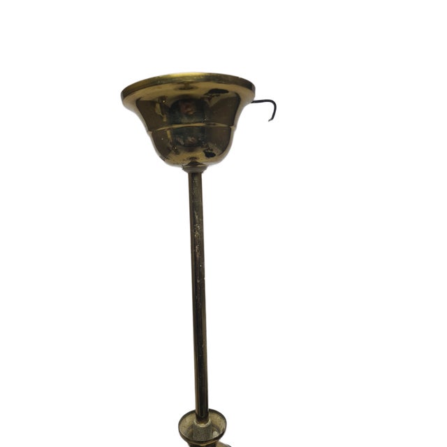 Art Deco Pendant Lamp, Poland, 1950s For Sale - Image 6 of 9
