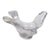 Princess House Fine French Lead Crystal Flying Bird Trinket Candy Dish 5161b For Sale