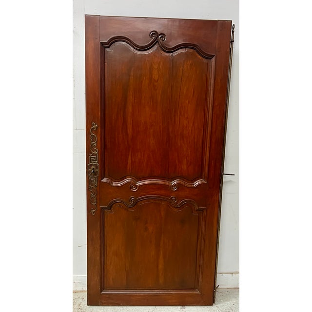 Antique Cabinet Door in Cherry Wood, 1800s For Sale - Image 11 of 18
