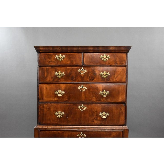 Walnut Chest on Stand, 1720s For Sale - Image 4 of 14