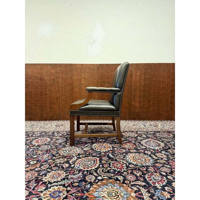 English Desk Chairs, Set of 2 For Sale - Image 9 of 15