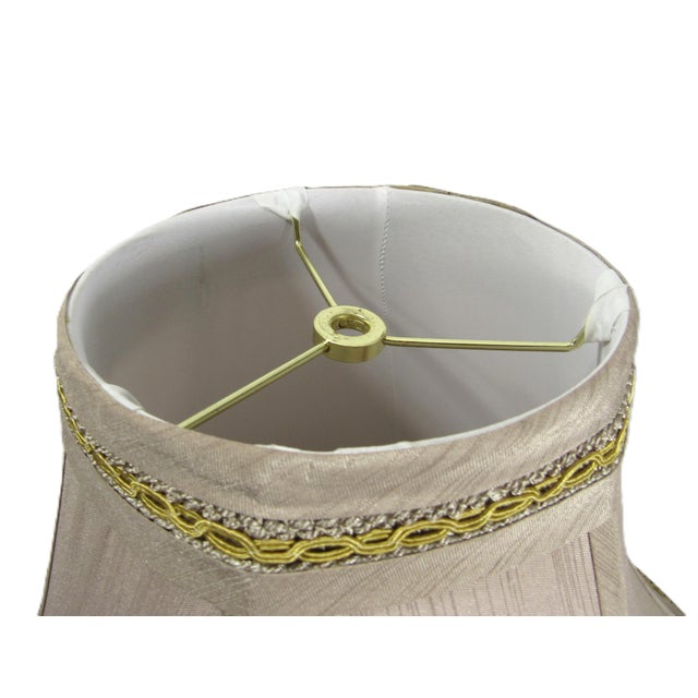 Vintage Art Nouveau Roseart Lampshade For Sale In New Orleans - Image 6 of 12