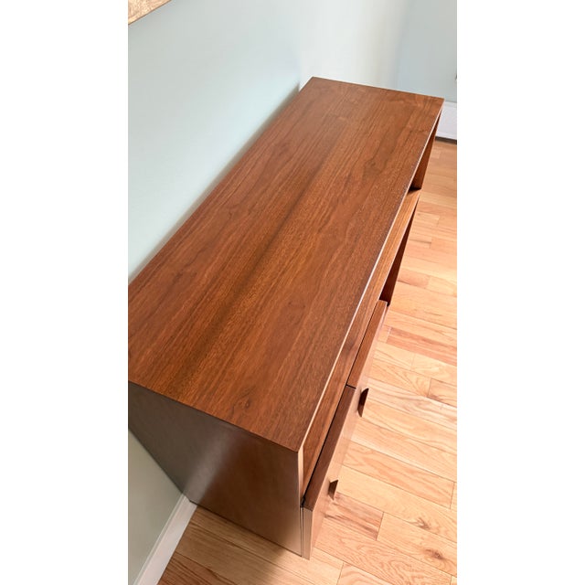 Vintage Mid Century Modern Petite Console For Sale - Image 10 of 12