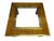 1950s Olive Ash Burl and Brass Coffee Table With Recessed Glass Insert For Sale In Los Angeles - Image 6 of 9