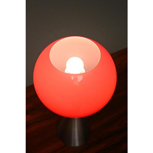 Space Age Table Lamp in Aluminum from Erco For Sale - Image 9 of 12