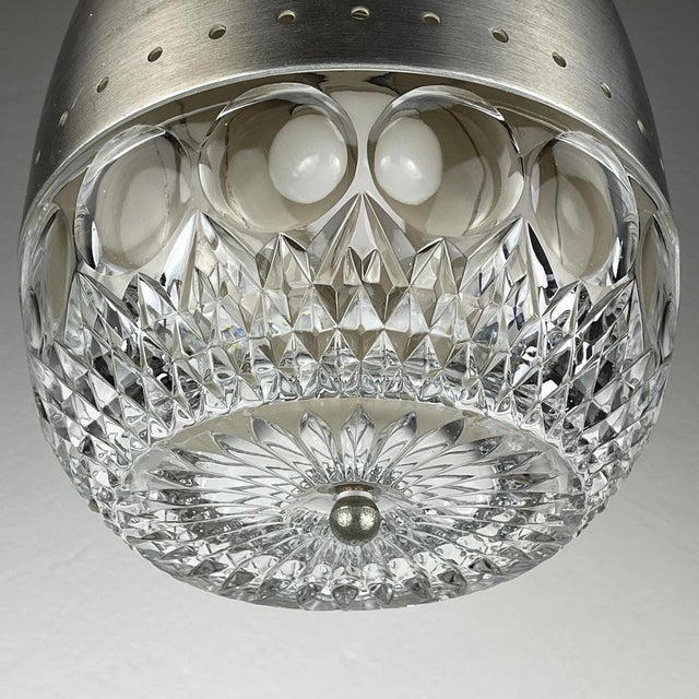 Mid-Century Modern Italian Glass Pendant Lamp, 1960s For Sale - Image 17 of 18