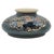 A refined transitional-period Kinkozan Satsuma earthenware vase dating circa 1921–1927, based on the “Made in Japan”...