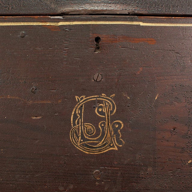 1900s Antique Victorian English Pine Merchant's Tool Chest For Sale - Image 10 of 13