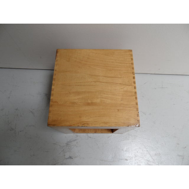 Vintage Cube Side Tables, 1960s, Set of 2 For Sale - Image 12 of 13