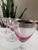 Tiffin Franciscan Pink Wisteria Stemware Glasses With Silver Rims - 11 Pieces For Sale - Image 10 of 13