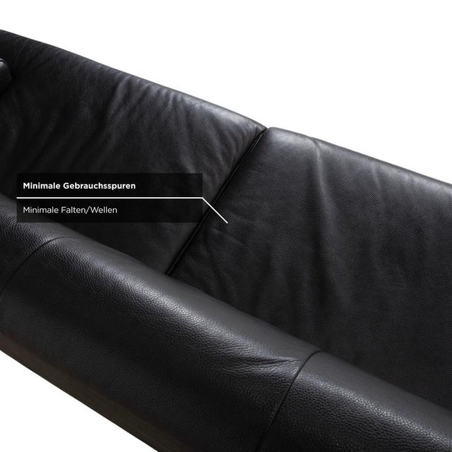 Animal Skin AK 644 Three-Seater Leather Sofa by Rolf Benz For Sale - Image 7 of 12