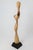 Contemporary Still Stand Abstract Wood Sculpture in Walnut by Logniture For Sale - Image 3 of 10