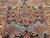 Antique Malayer Area Rug, Hand-Knotted Wool, Geometric Pattern, 4x6, Ivory & Navy For Sale - Image 16 of 18