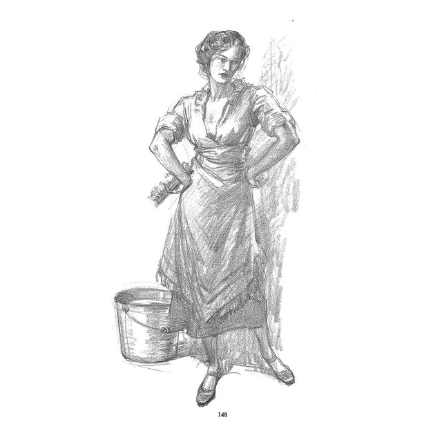 "Successful Drawing" 1951 Loomis, Andrew For Sale - Image 10 of 12