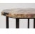 Iron and Marble Gueridon Table For Sale - Image 4 of 5