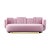 Modern Ajui Sofa in Pink by HOMMÉS Studio For Sale - Image 3 of 3
