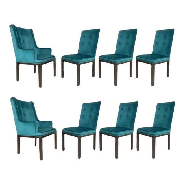 John Widdicomb Parsons Dining Chairs - Set of 8 For Sale