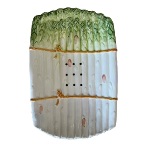 Italian Asparagus Platter With Drain